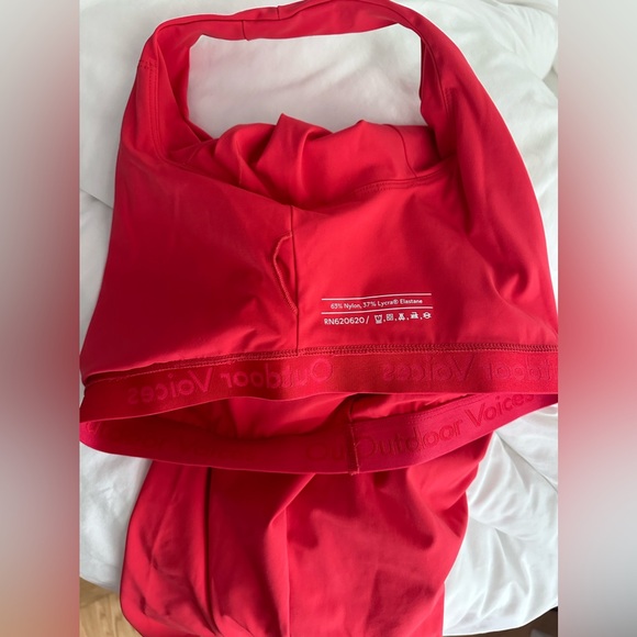 Outdoor Voices Dresses - One Shoulder Dress in Poppy Size Small - Picture 2 of 7